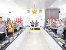 Polres Kediri Jadi Tuan Rumah Survei Kesiapan Ops Lilin 2025