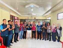 Pemerintah Kabupaten Way Kanan melalui Tim Satuan Tugas SABER (Sapu Bersih) Pelanggaran Pangan melakukan pemantauan harga dan ketersediaan bahan pangan di Pasar Pantaun Sp2kp di Baradatu, Jumat (6/2/2026).