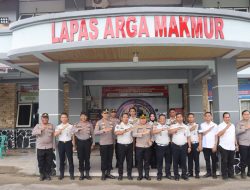 KAPOLRES BENGKULU UTARA JALIN SILATURAHMI DENGAN LAPAS KELAS IIB ARGA MAKMUR